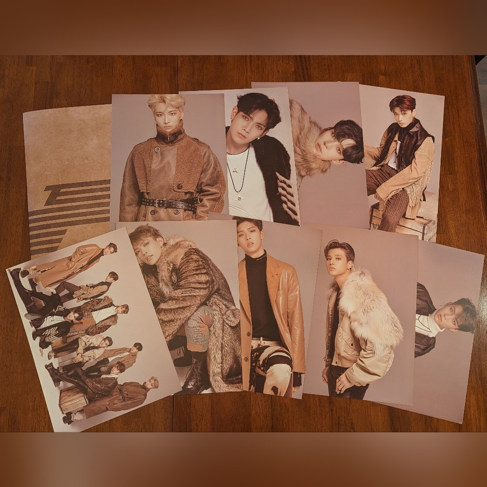 Ateez Say My Name Mini Poster Set